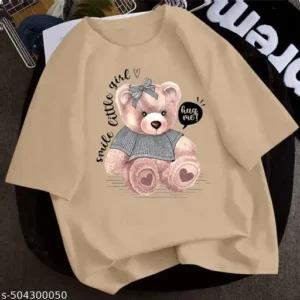 Women's Crop Top Tshirt Stylish T-Shirt Tee Shirt